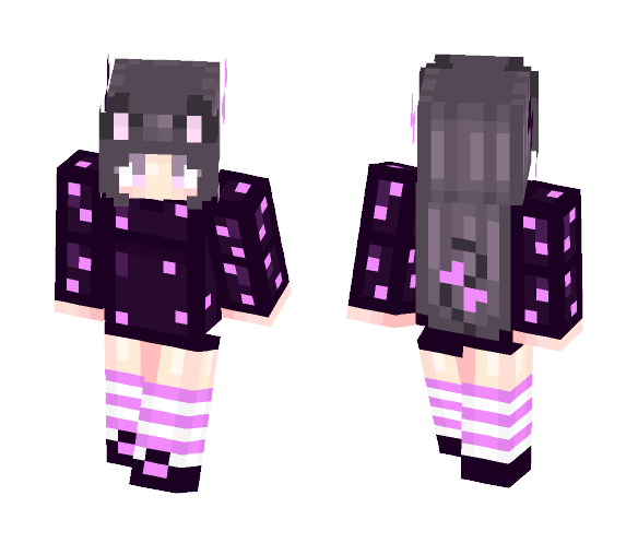 Twilight Neko - Female Minecraft Skins - image 1