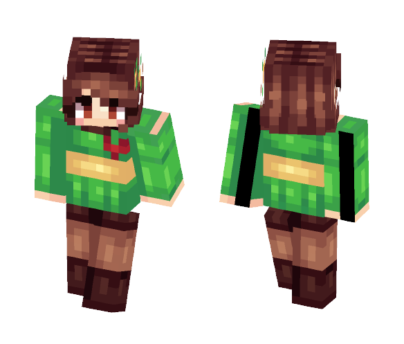 –«Chara- UnderTale»– - Female Minecraft Skins - image 1