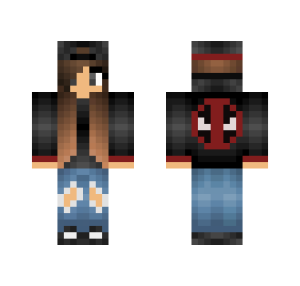 Deadpool Hoodie Girl