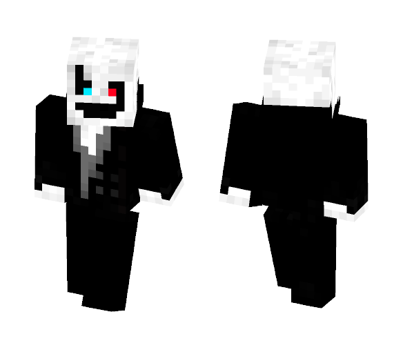 WD Gaster - Male Minecraft Skins - image 1