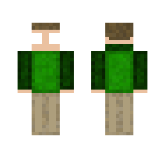 Green Hoodie PvP Boy
