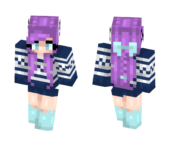 Download Free HeyImRarity - My MC Skin Skin for Minecraft image 1 HeyImRarity - My MC Skin - Female Minecraft Skins - image 1