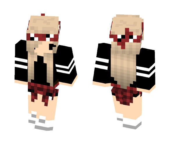 Chibi Hipster - Female Minecraft Skins - image 1