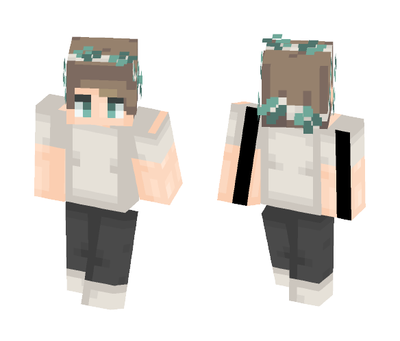 ƁℓυєAηgєℓ ~ Casual Summer - Male Minecraft Skins - image 1