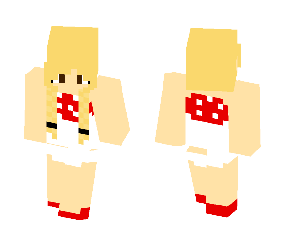 Download Free 90s girly girl Skin for Minecraft image 1 90s girly girl - Girl Minecraft Skins - image 1