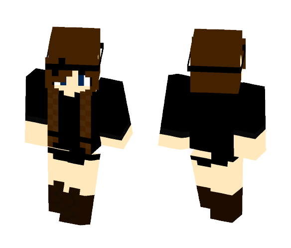 I shoot the bow u hold the arrow - Female Minecraft Skins - image 1