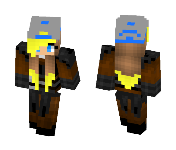 Twix | Anakin's Jedi costume - Female Minecraft Skins - image 1
