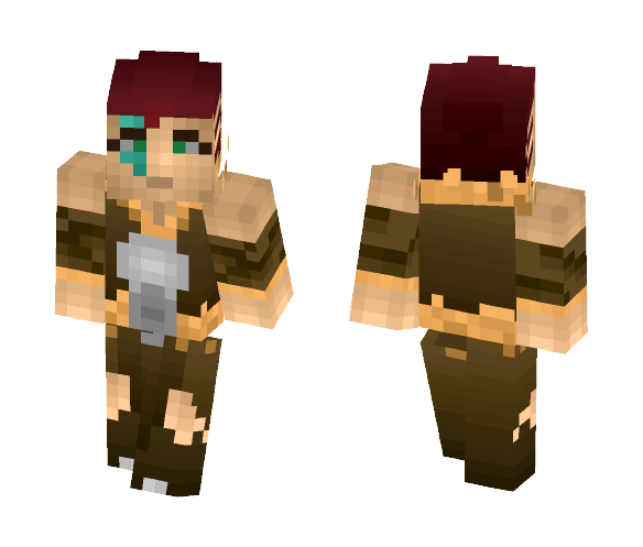 [LOTC] Female Warrior Human - Male Minecraft Skins - image 1