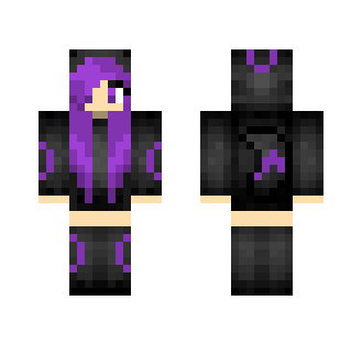 girl disguised Umbreon - Girl Minecraft Skins - image 2