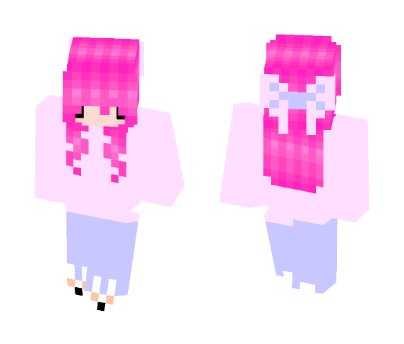 Download Free Kawaii Girl :3 Skin for Minecraft image 1 Kawaii Girl :3 - Girl Minecraft Skins - image 1