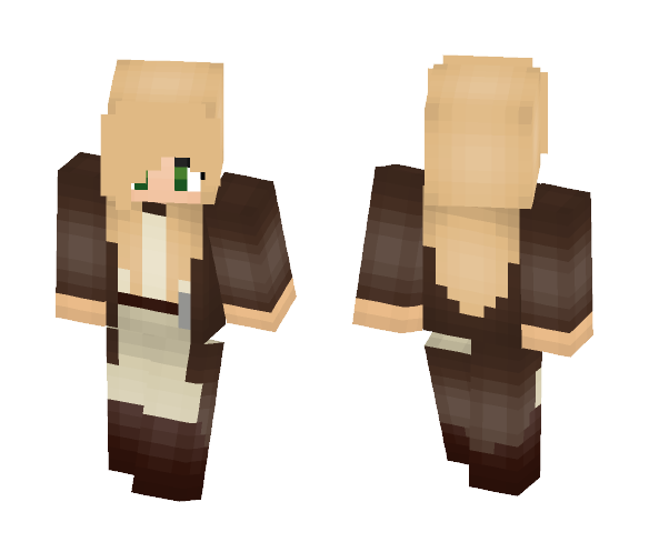 Download Free Jedi Skin for Minecraft image 1 Jedi - Female Minecraft Skins - image 1