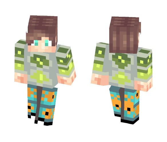 Download Free Land Sea And Sky Skin for Minecraft image 1 Land Sea And Sky - Male Minecraft Skins - image 1