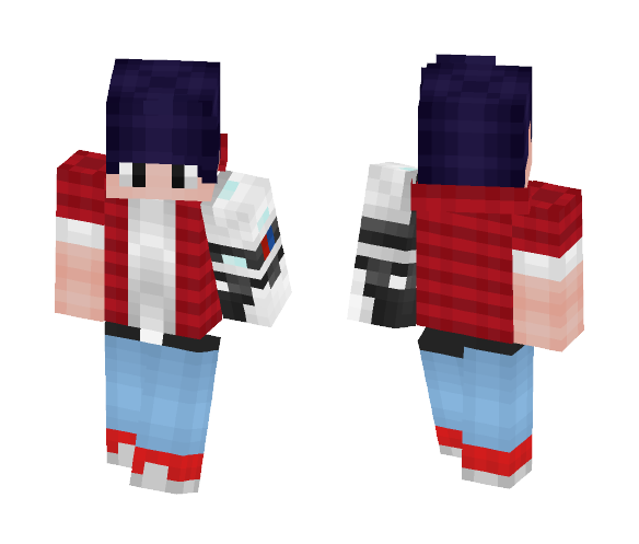 Teenage Cyborg - Male Minecraft Skins - image 1
