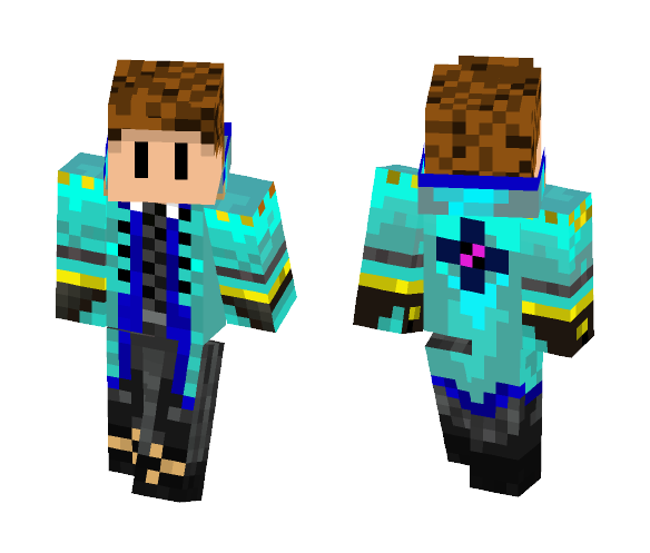 Goofy Eyes - Male Minecraft Skins - image 1