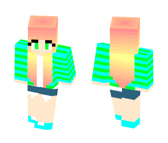 First skin updated - Female Minecraft Skins - image 1