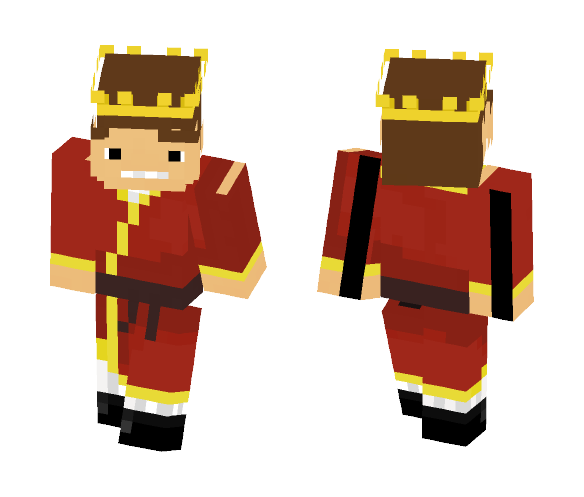Download Free Yo peeps, I'm your new king. Skin for Minecraft image 1 Yo peeps, I'm your new king. - Male Minecraft Skins - image 1
