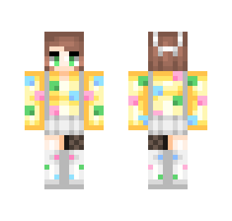 Buttons - Female Minecraft Skins - image 2