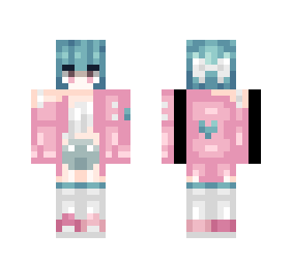 ~ tired girl (1500+ subs!) - Girl Minecraft Skins - image 2