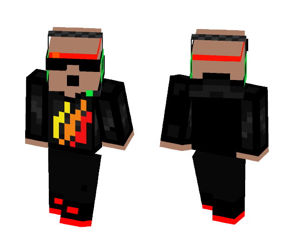 MLG TuffPlayz Preston Hoodie Skin - Male Minecraft Skins - image 1