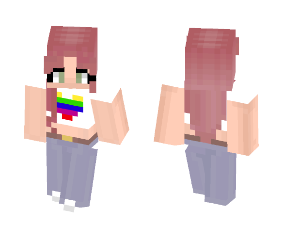 ♡ LOVE IS LOVE ♡ - Interchangeable Minecraft Skins - image 1