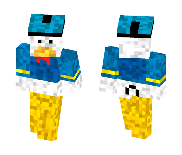 Download Free Media Universe Skins | Donald Duck Skin for Minecraft image 1 Media Universe Skins | Donald Duck - Male Minecraft Skins - image 1