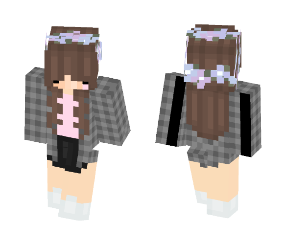Chibi Girl 2 w/o Bunny Ears || - Girl Minecraft Skins - image 1