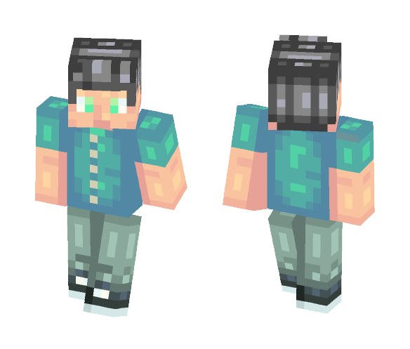 Ocean Monument Boy - Boy Minecraft Skins - image 1