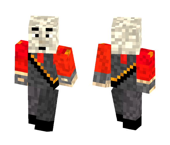 Download Free Media Universe Skins | RED Heavy Skin for Minecraft image 1 Media Universe Skins | RED Heavy - Male Minecraft Skins - image 1