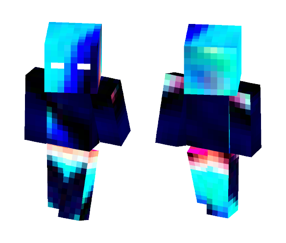 Download Free Black light assassin Skin for Minecraft image 1 Black light assassin - Interchangeable Minecraft Skins - image 1