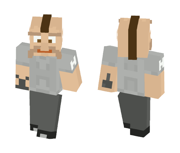 Download Free HOSTIAFIX Skin for Minecraft image 1 HOSTIAFIX - Male Minecraft Skins - image 1