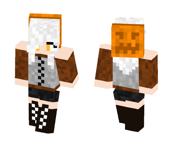 Snow Golem - Female Minecraft Skins - image 1