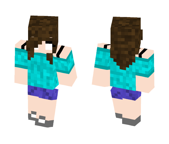 Herobrine - Female Minecraft Skins - image 1