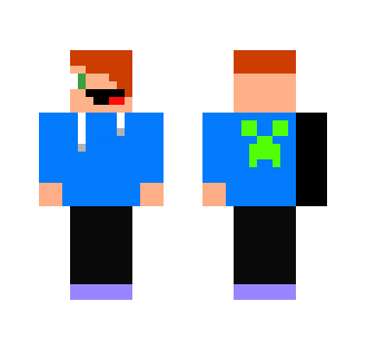 gary in creeper hoody - Male Minecraft Skins - image 2