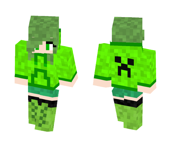 Creeper - Female Minecraft Skins - image 1