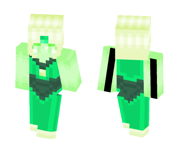 Download Free Steven Universe ♥ Peridot Skin for Minecraft image 1 Steven Universe ♥ Peridot - Female Minecraft Skins - image 1