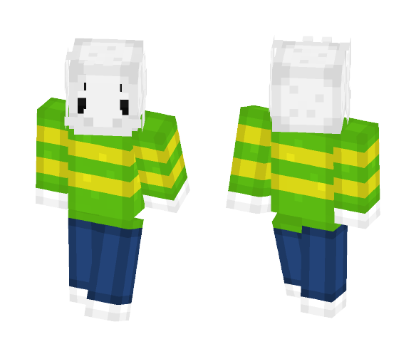 Download Free Asriel Skin for Minecraft image 1 Asriel - Male Minecraft Skins - image 1