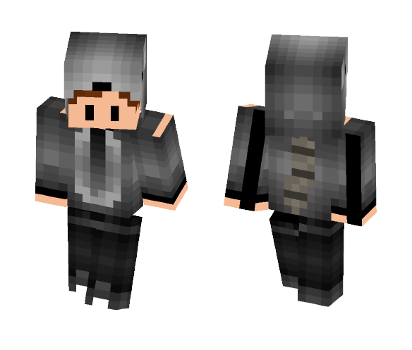 Download Free Raccoon Hoodie Kid Skin for Minecraft image 1 Raccoon Hoodie Kid - Male Minecraft Skins - image 1