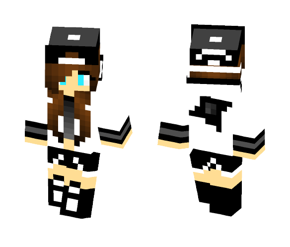 Ninja Girl - Girl Minecraft Skins - image 1