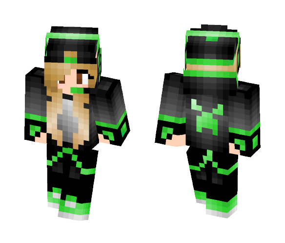 GamerGirl(v2) - Female Minecraft Skins - image 1