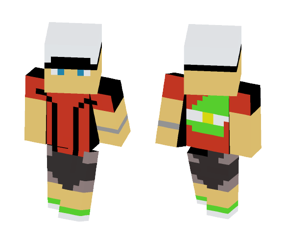 Male Pokemon Trainer - Male Minecraft Skins - image 1