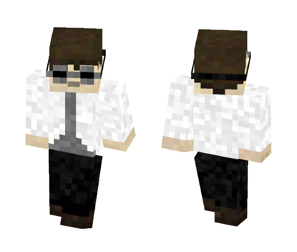Labcoat man with goggles - Male Minecraft Skins - image 1