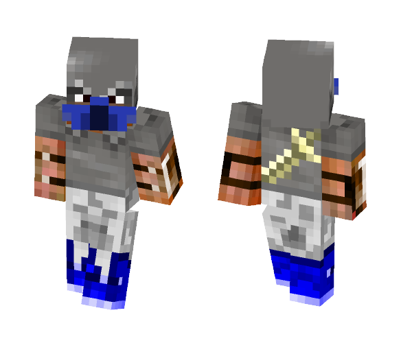 Download Free Warrior Daniel Skin for Minecraft image 1 Warrior Daniel - Male Minecraft Skins - image 1