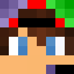 Tie-Dye Game_Energy2350 - Male Minecraft Skins - image 3