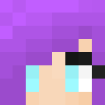 Download Free Purple Hair Girl(?) Skin for Minecraft image 3 Purple Hair Girl(?) - Color Haired Girls Minecraft Skins - image 3