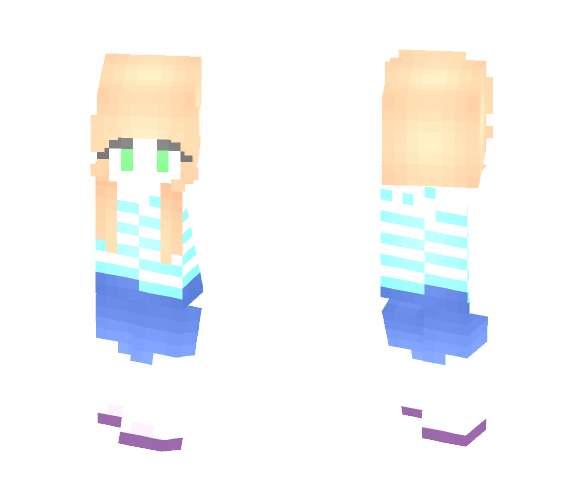 Summertime! Yay! - Female Minecraft Skins - image 1