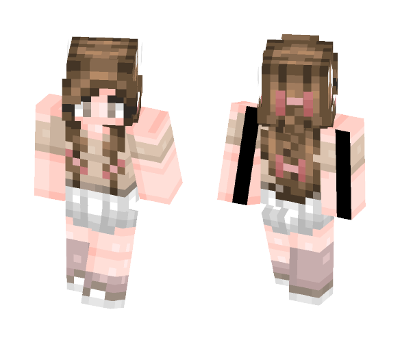 Download Free Never | ???????????????? Skin for Minecraft image 1 Never | ???????????????? - Female Minecraft Skins - image 1