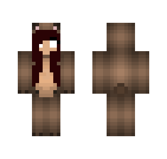 Female Heroine Bear - Female Minecraft Skins - image 2