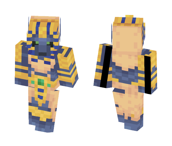 Download Free Anubis, God of the Dead Skin for Minecraft image 1 Anubis, God of the Dead - Male Minecraft Skins - image 1
