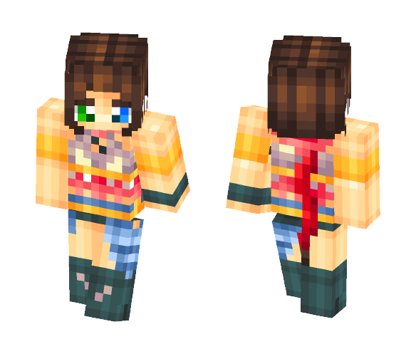Yuna [Final Fantasy X-2] - Female Minecraft Skins - image 1
