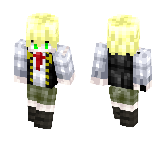 Oz Vessalius (Pandora Hearts) - Male Minecraft Skins - image 1